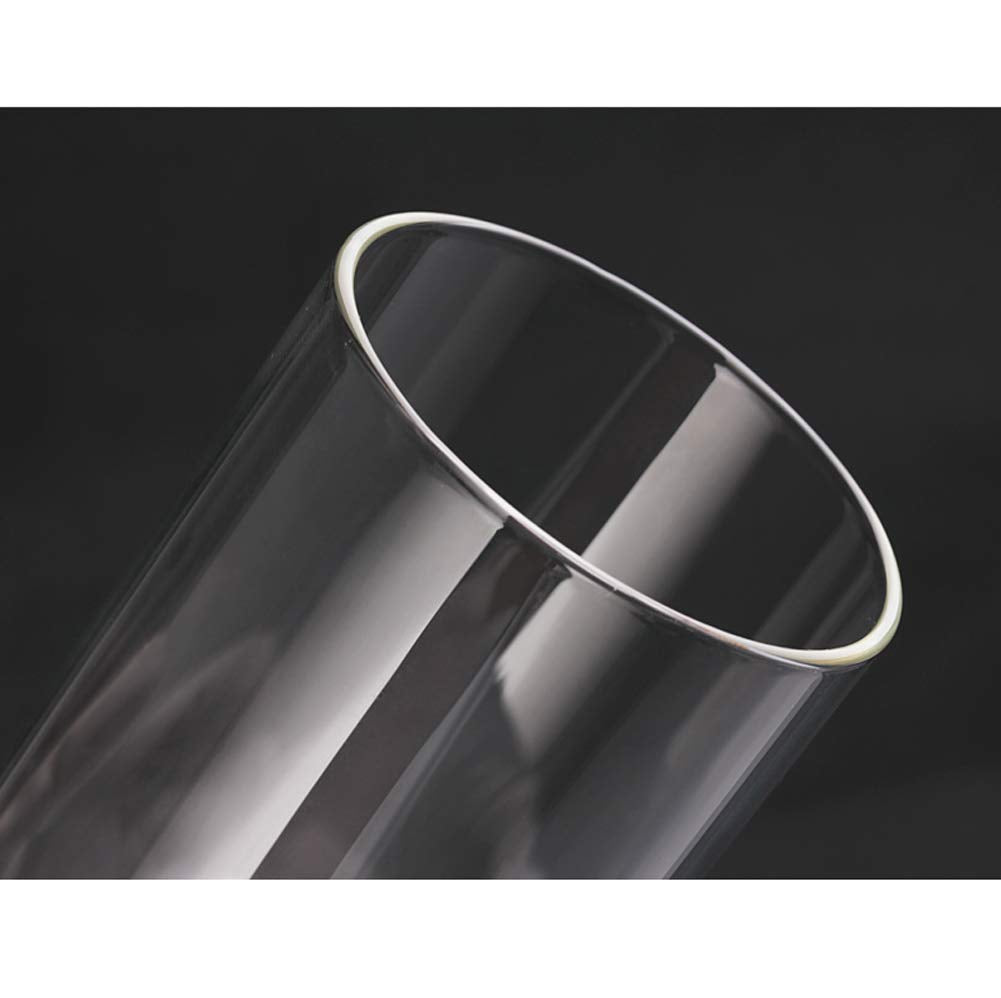 Bamboopack 2 Pcs 300Ml 10Oz Clear Glass Food Storage Containers Jar Canister With Cork Lid Ideal For Storage Candy Snacks Rice D