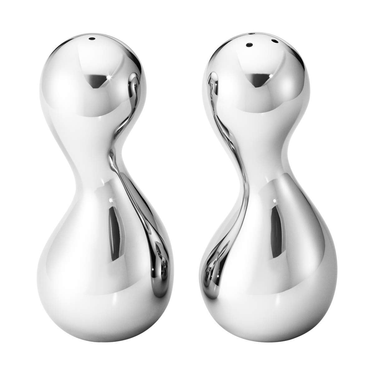 Georg Jensen Cobra Salt And Pepper Shaker, Stainless Steel