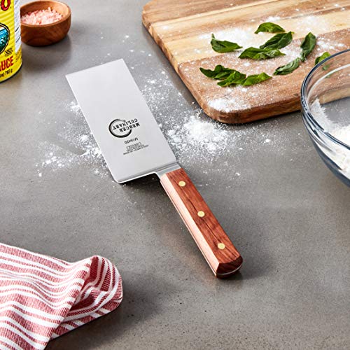 Mercer Culinary Praxis Rosewood Handle Square Edge Turner  6 Inch x 3 Inch