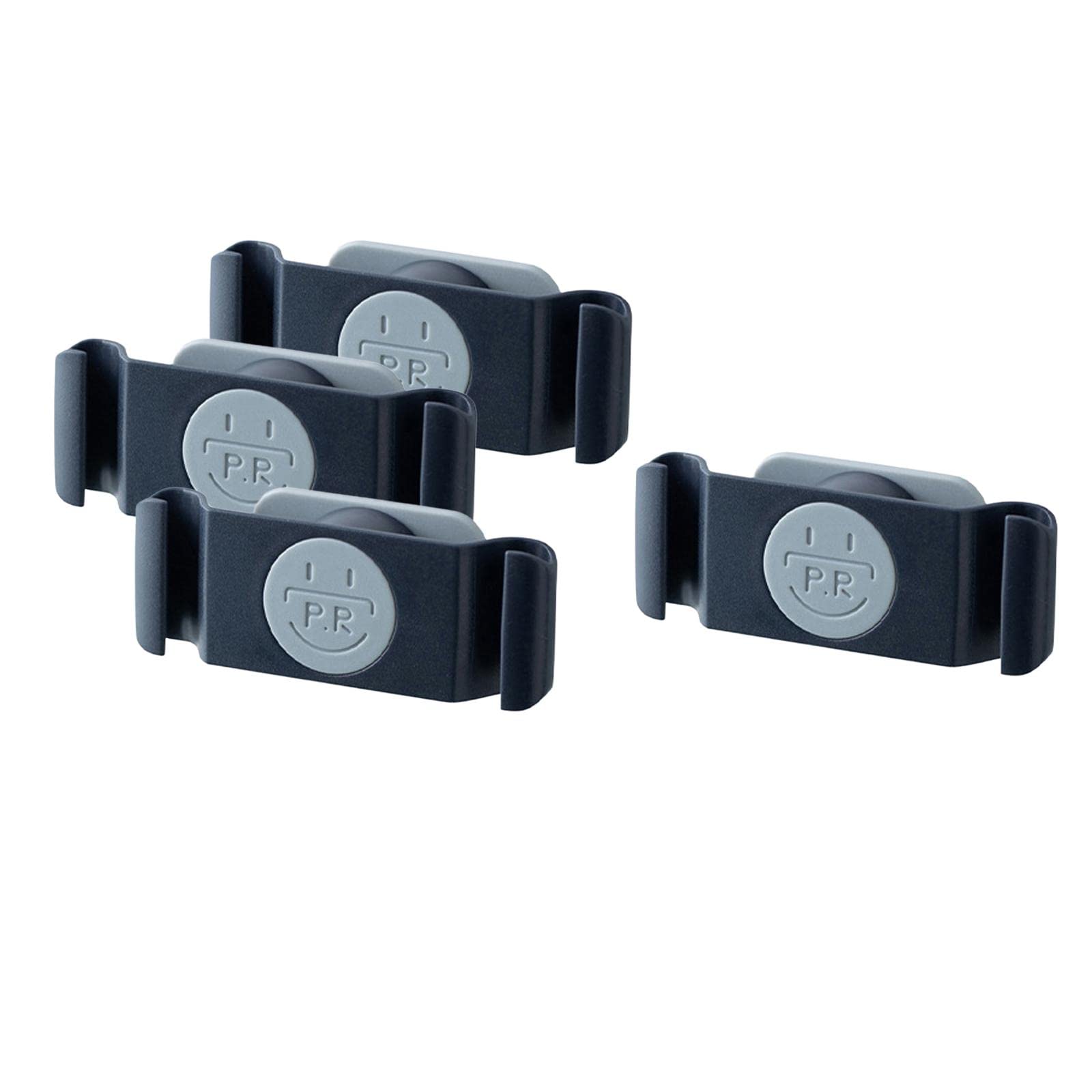 Ujeavette 4X Rotary Cable Clip Accessories Cord Holder Cable Protector Strong Adhesive Blue