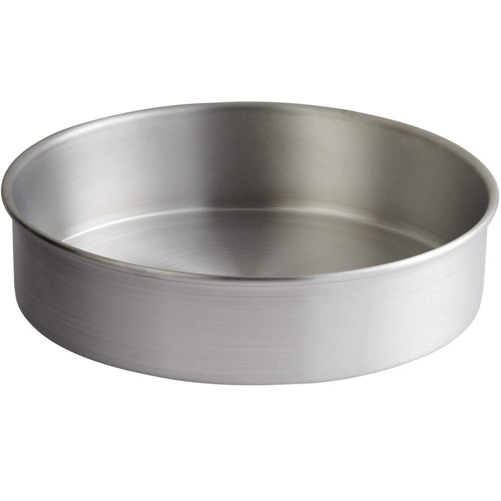 Ame D'Essence (1-Pc) Aluminum Cake Pans Layer Round Cake Pan Durable Commercial Grade 12'' Dia X 3''