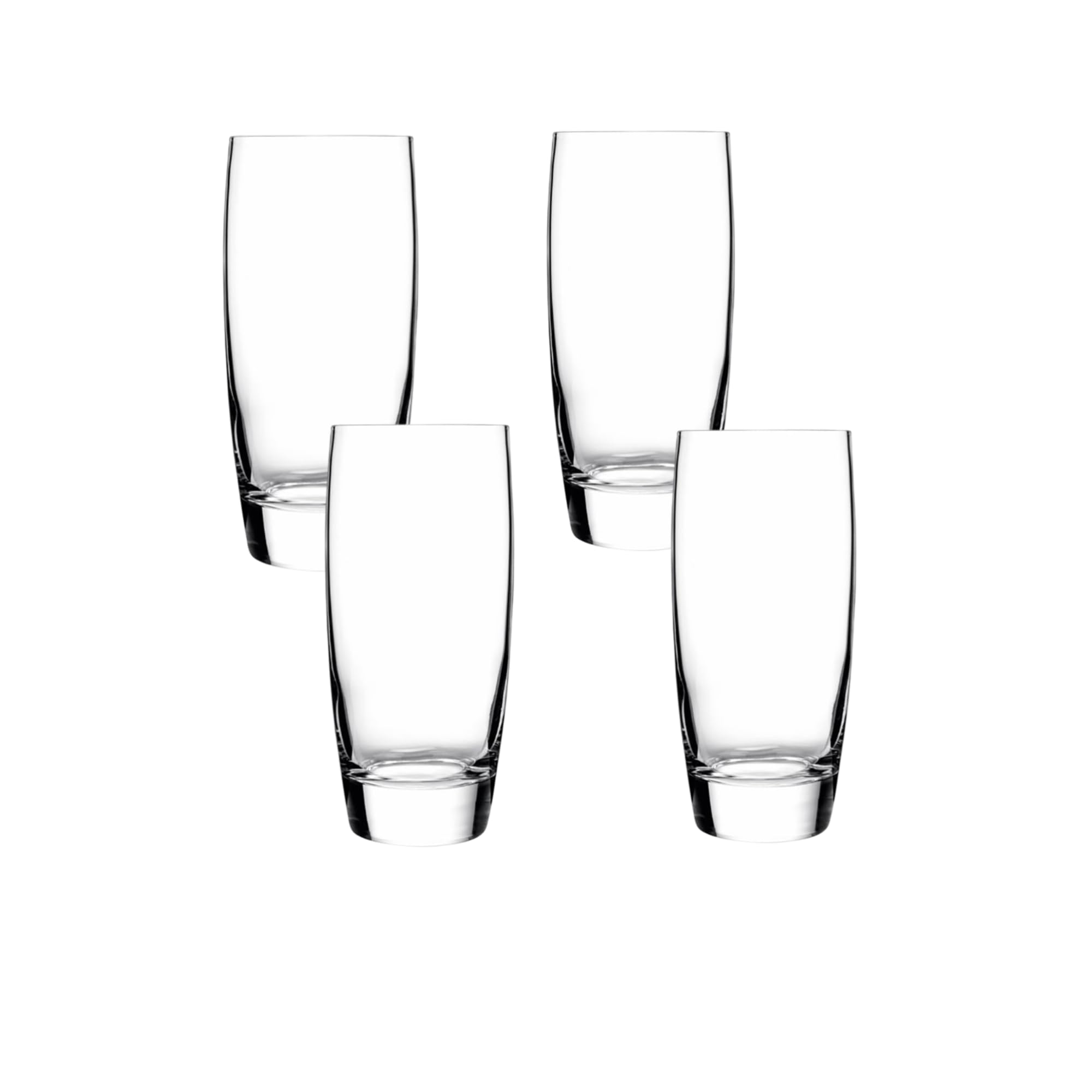 Luigi Bormioli Michelangelo 20 Oz Beverage Glasses - Large Capacity, Crystal-Clear Design - Fine Laser-Cut Rims, Ideal For Vario