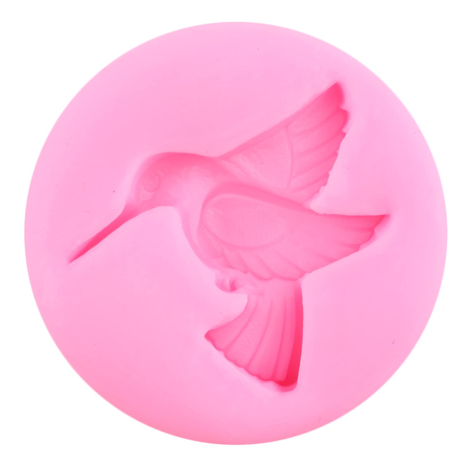 Mypracs Bird Silicone Fondant Molds For Cake Decorating Cupcake Topper Chocolate Candy Sugar Polymer Clay Gum Paste Set Of 4