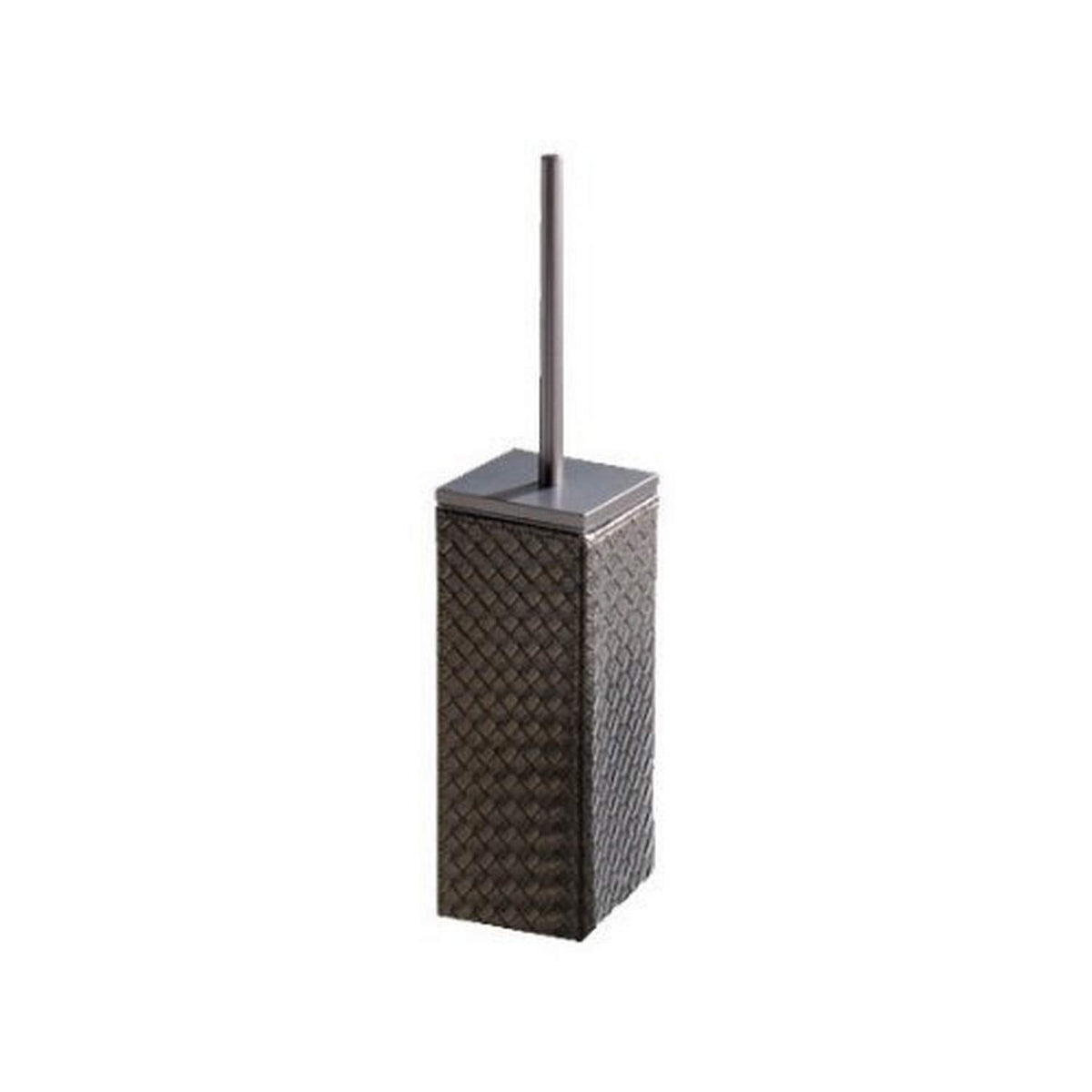 Gedy By Nameek'S 6733-77 Gedy Toilet Brush, 1.8'' L X 3.4'' W, 3.4'' X 3.4'' X 16'', Old Silver
