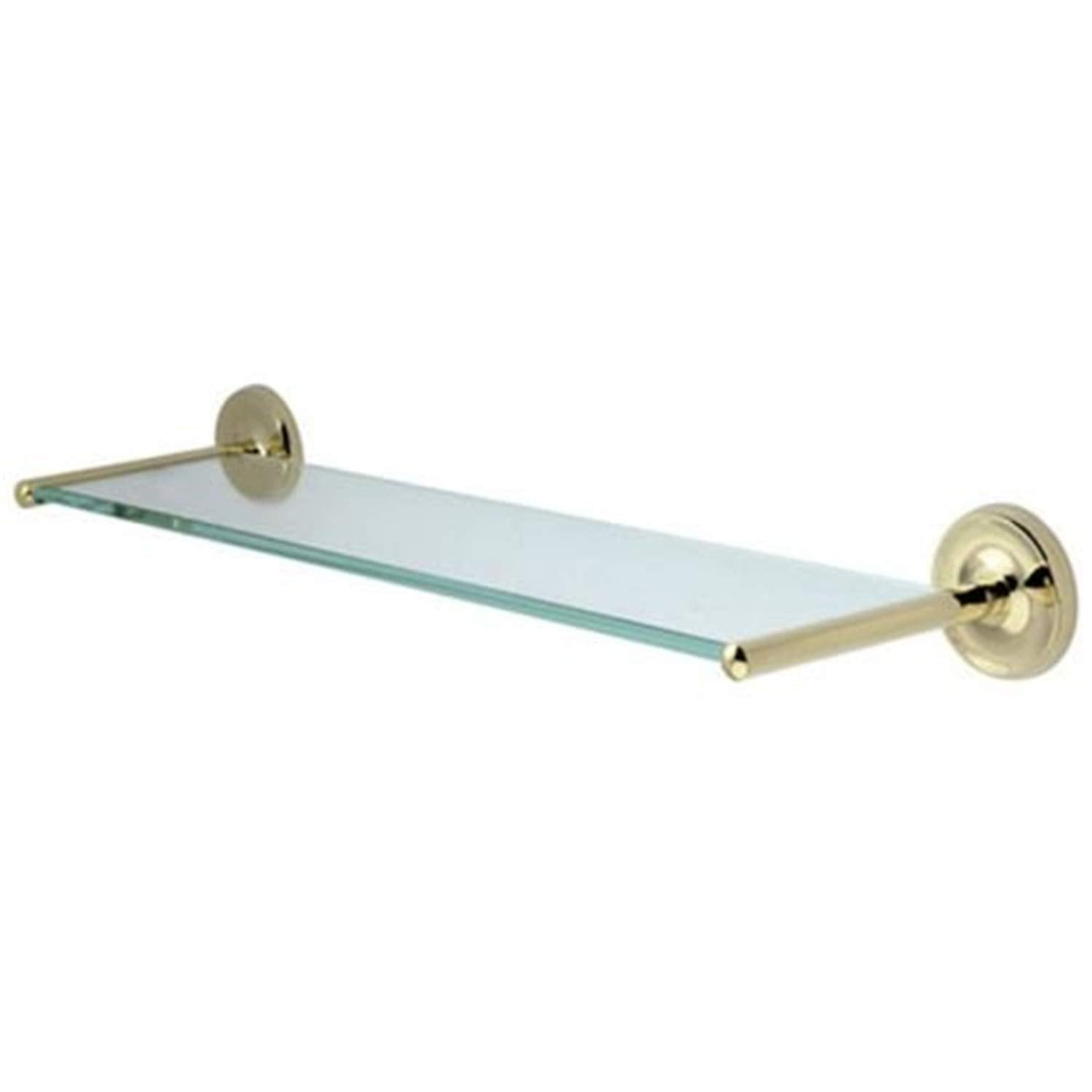 Kingston Brass BA319PB Classic Glass Shelf  Polished Brass