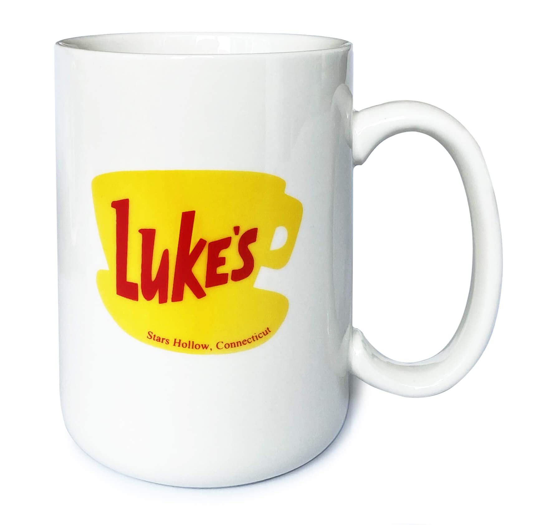 Lukes Diner 15oz Coffee Mug Novelty Ceramic Cup Fun Gift for Tea Lovers