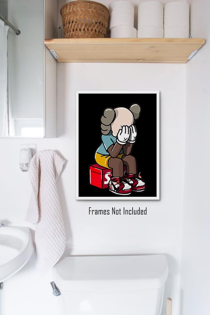 Brooke & Vine Hypebeast Room Decor (Unframed 12 X 16) Michael Jordan Shoes Sneaker Poster Sneakerhead Posters Air Jordans Teen B