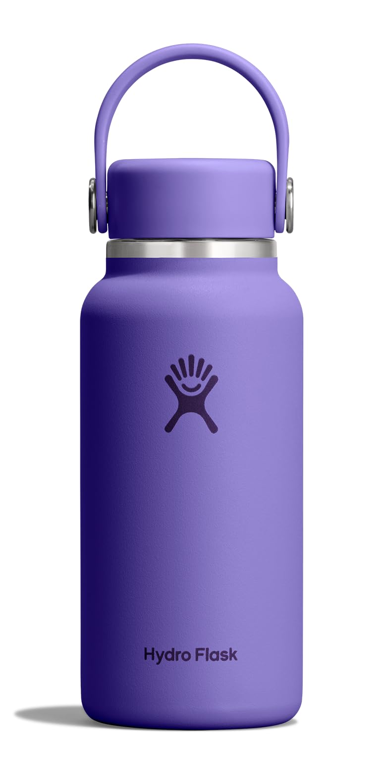 Hydro Flask Micro Bottle  Insulated Mini Leak Proof Flask for Purse or Pocket in 10 Oz Utopia