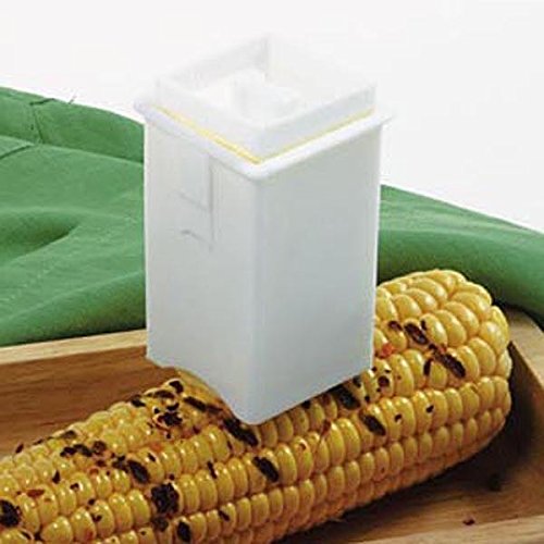 Butter Your Corn Set With Jumbo Corn Cob Holders (For 8) And Norpro Butter Spreader