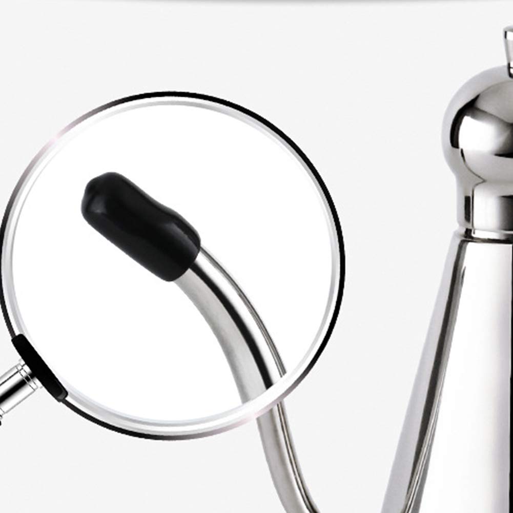 Dyey Olive Oil Dispenser, Stainless Steel Olive Oil Bottle, Leakproof Oil Pot, Oil Drizzler, Oil Dispenser Kitchen Storage Conta