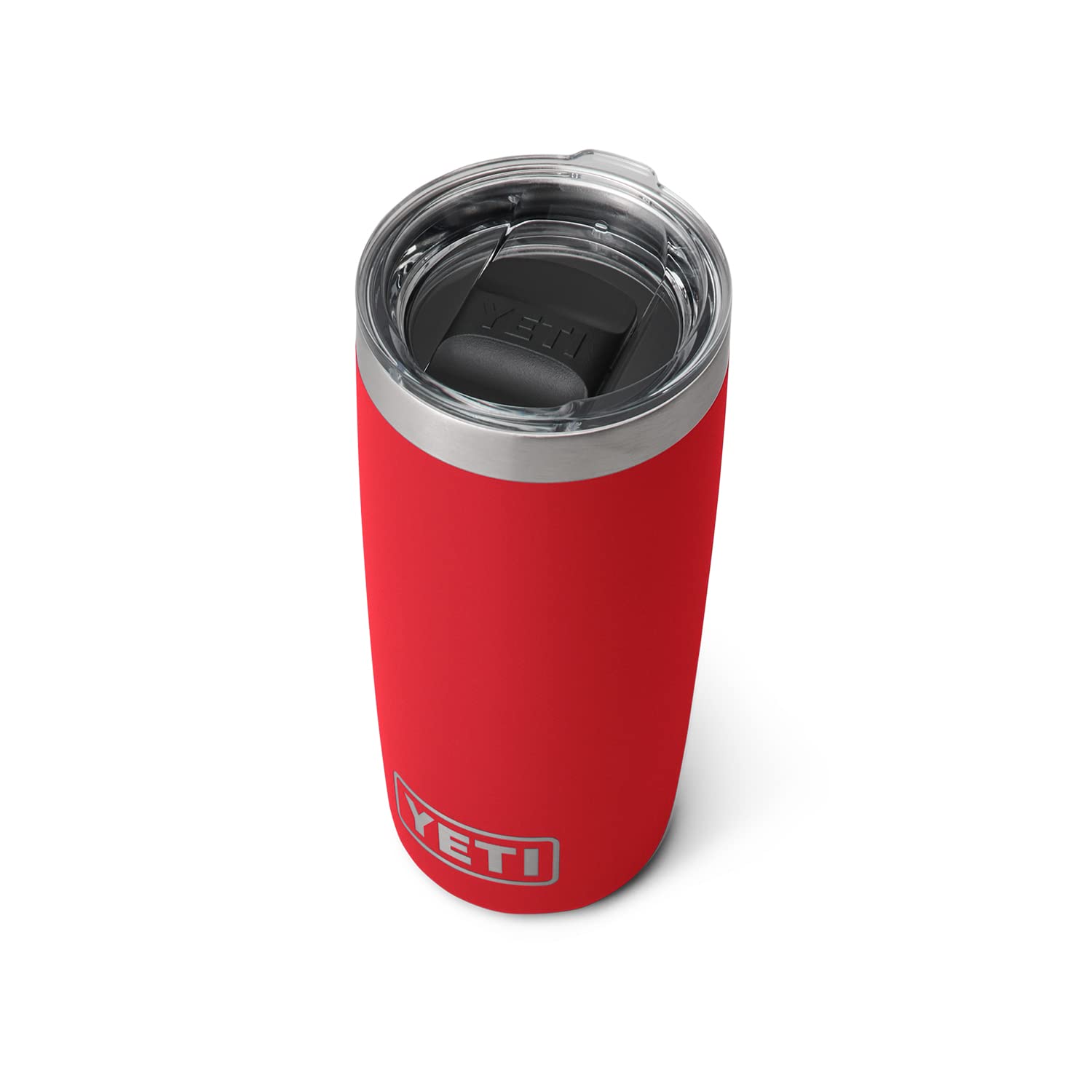 Yeti Rambler 10 Oz Tumbler, Stainless Steel, Vacuum Insulated With Magslider Lid, Rescue Red
