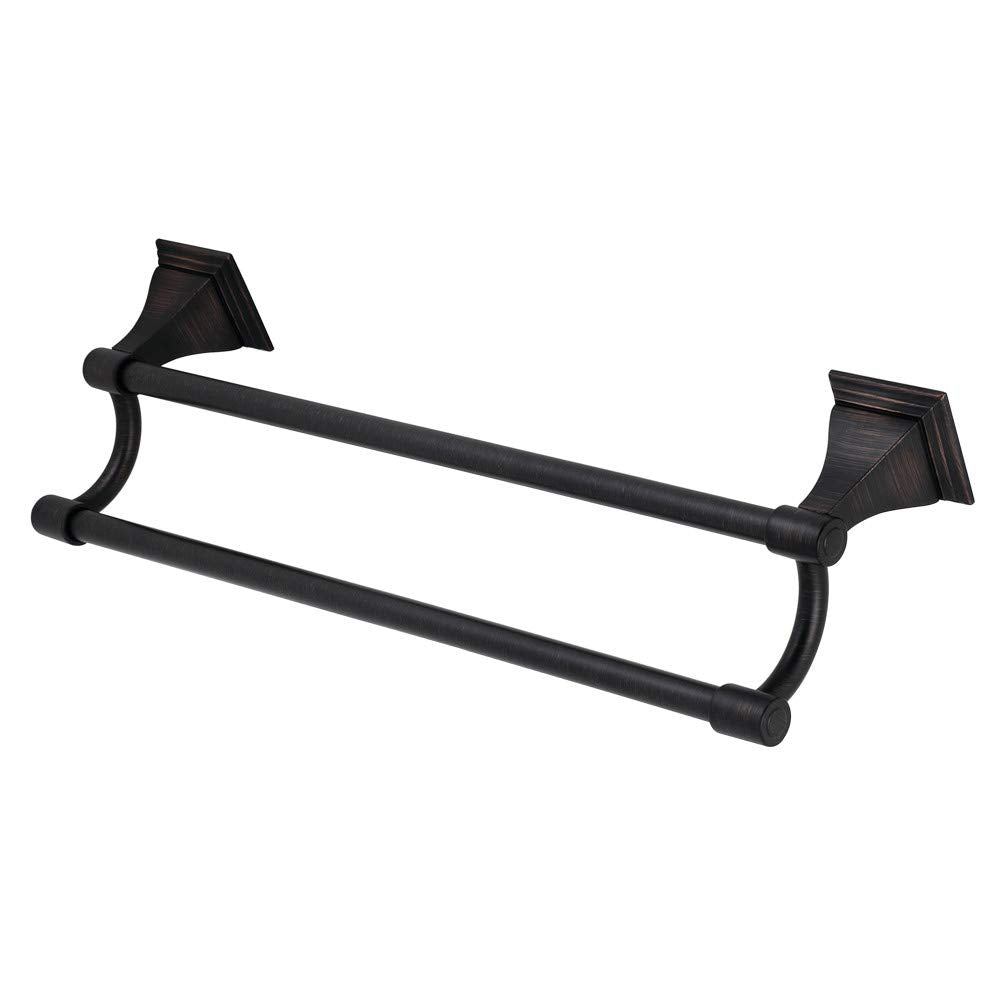 Kingston Brass BAH612318ORB Monarch 18-Inch Dual Towel Bar  Oil Rubbed Bronze