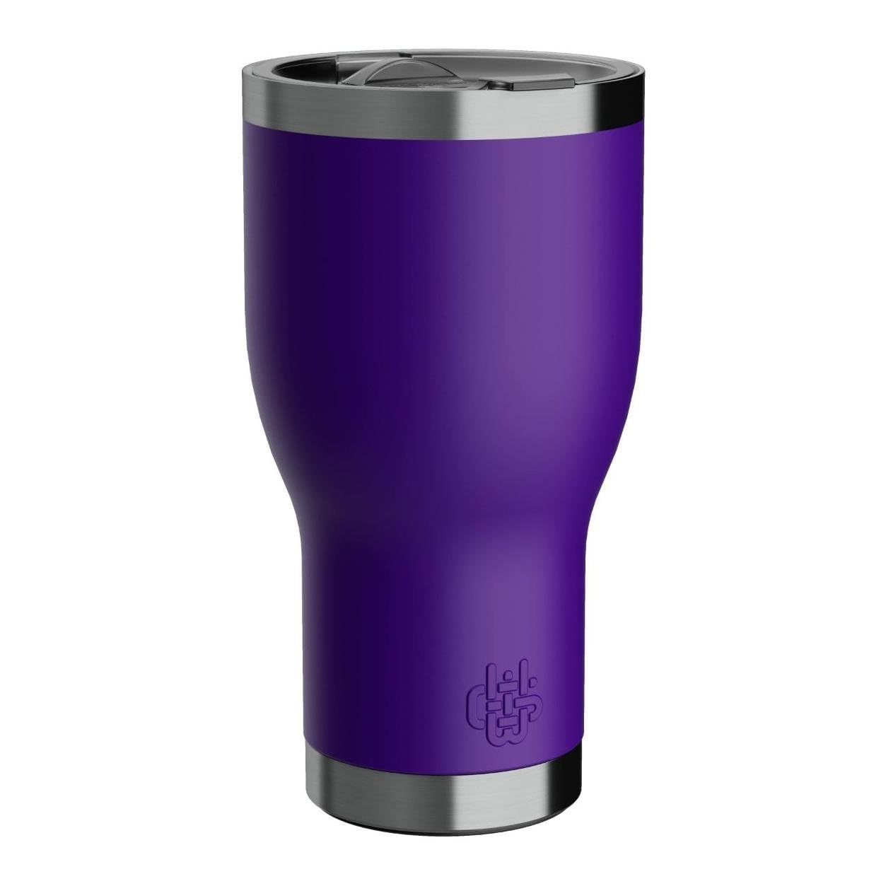 Wyld Gear Tumbler - Stainless Steel, Vacuum Insulated Travel Mug With Lid - 30Oz Purple