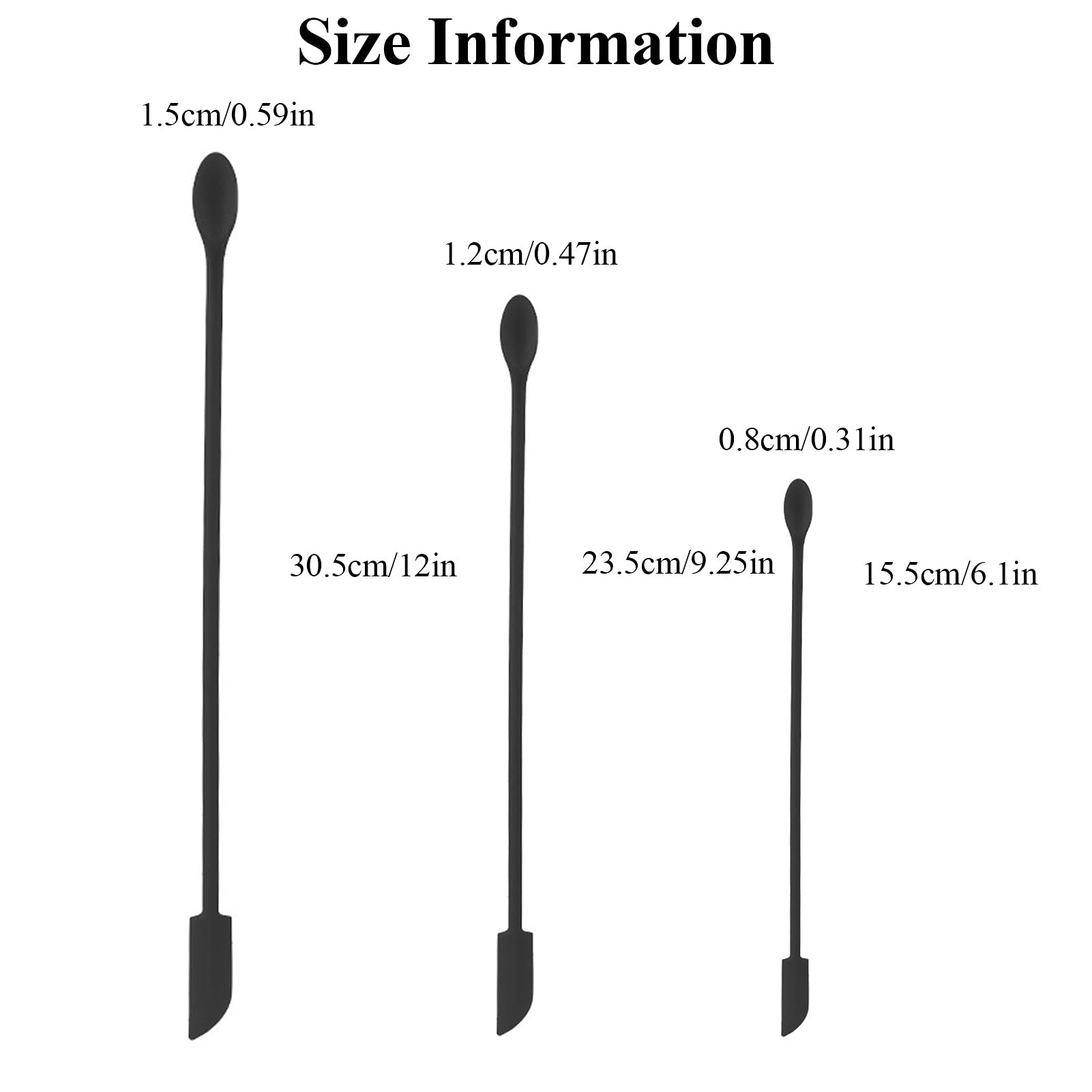 Mini Spatula Silicone, 6 Pcs Jar Spatula Small Spatulas, Reusable Double-Ended Tiny Silicone Spoon Spatula For Kitchen And Beaut