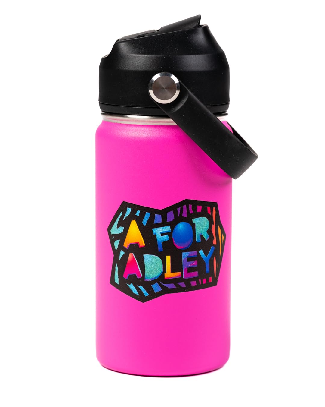 A For Adley Merch Official Product Adley'S Super Cold And Colorful Neon Rainbow Water Bottles For Fun, School, Travel Or Anytime