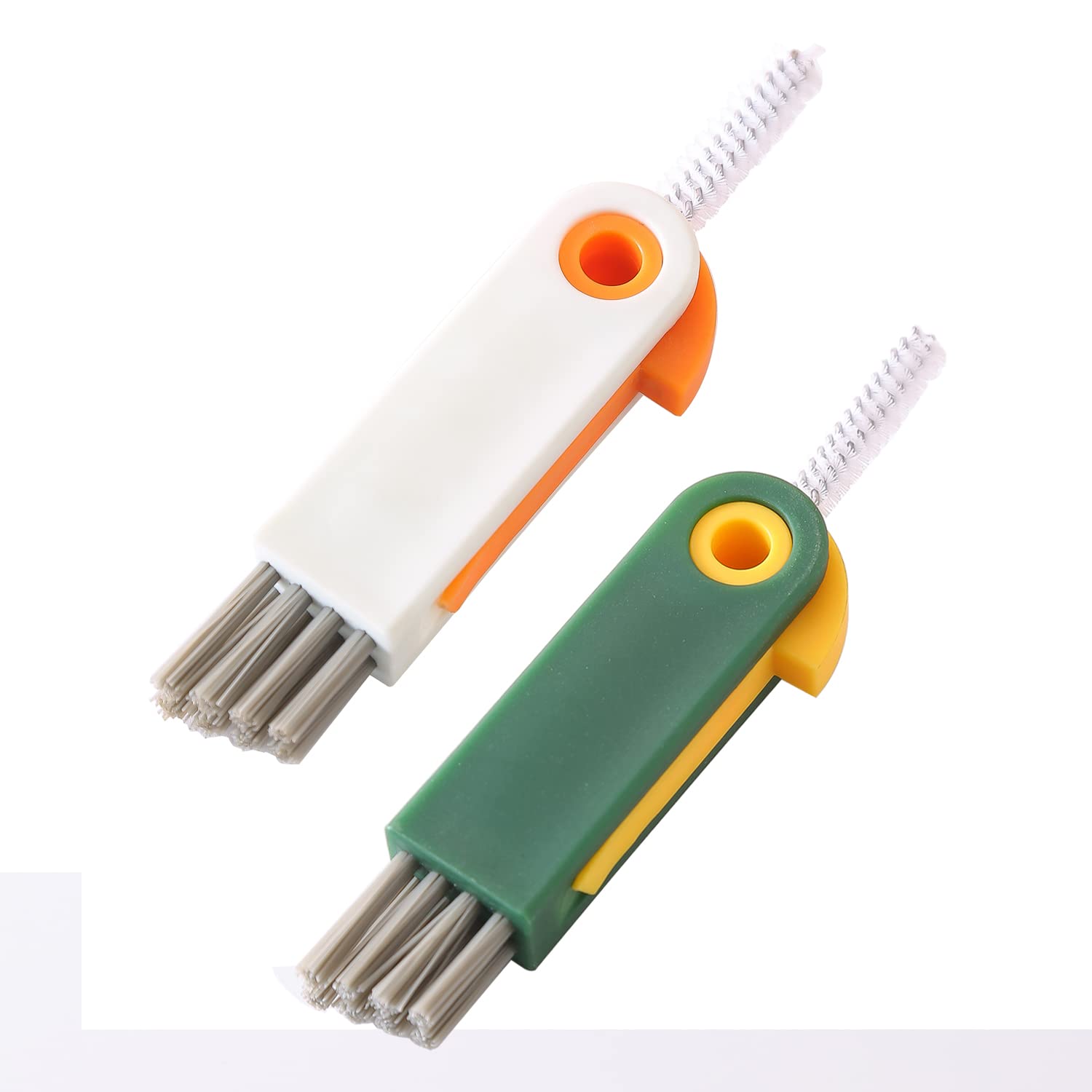 Honoma Multi-Functional Water Bottle Cover Cleaning Brush,3 In 1 Cleaner Tools For Bottle Cup Cover Lid Groove Crevice Tiny Mini