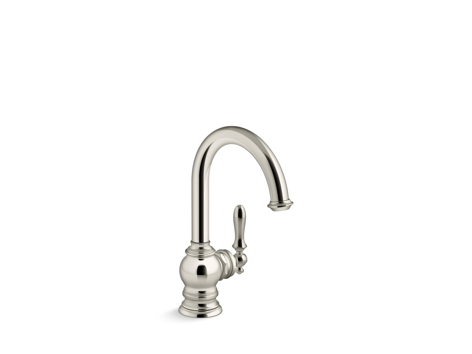 Kohler K-24074-SN Artifacts Beverage Faucet, Polished Nickel