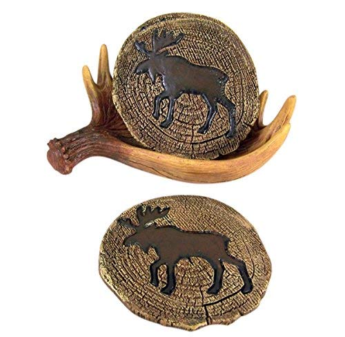 LL Home Moose Coasters