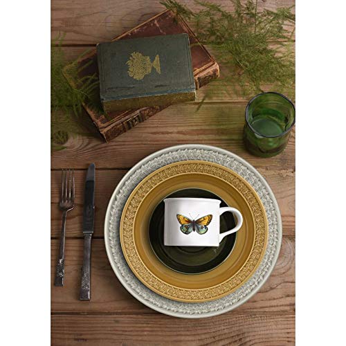 Portmeirion Botanic Garden Harmony Embossed Tankard 16Oz Amber