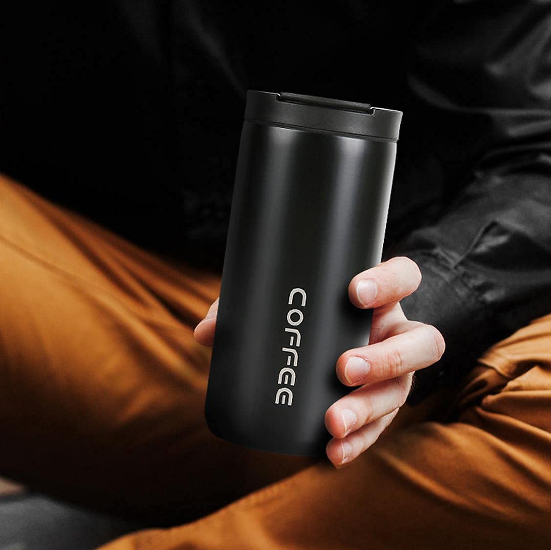Wulisan Travel Mug Coffee Hot Travel Mug Vacuum Insulated Coffee Mug With Leak Proof Screw Lid Coffee Cup Keep Warm Or Cold For