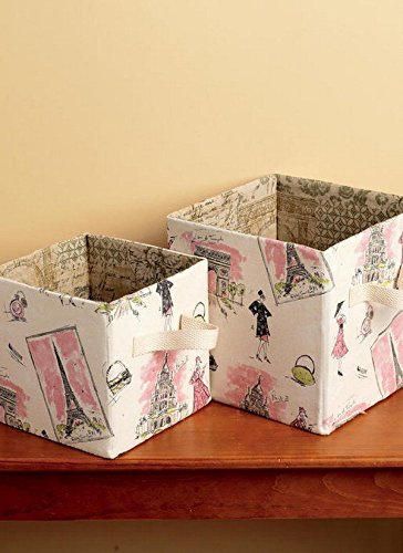 Butterick Waverly Cylindrical And Rectangular Storage Bin Sewing Patterns, One Size