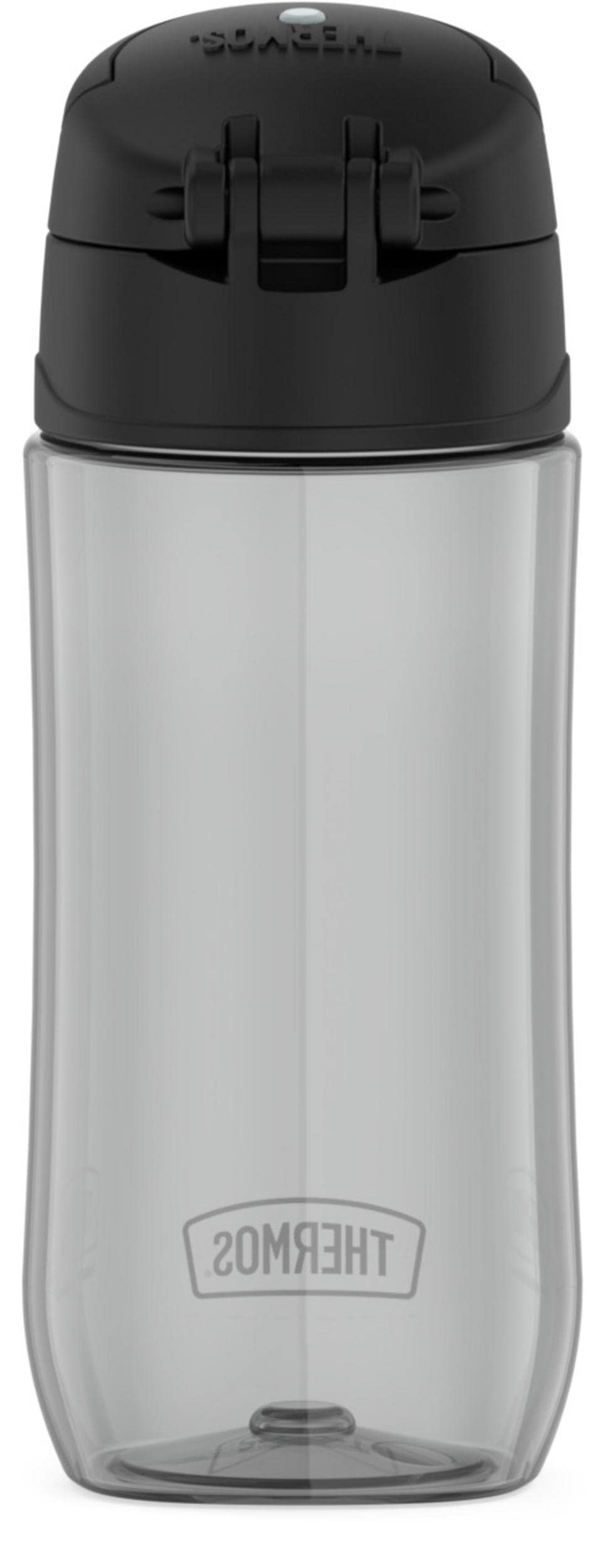 Thermos Funtainer 16 Ounce Plastic Hydration Bottle With Spout, Black