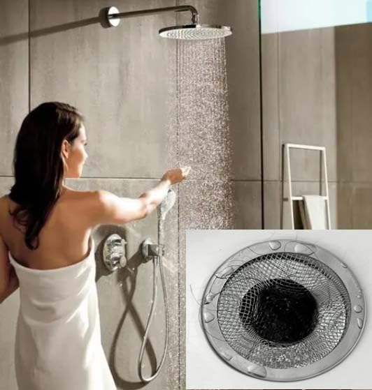 25Pcs Bathroom Mesh Sink Drain Strainer, 2.75'' & 2.125'' Stainless Steel Slop Basket Filter Trap, Mesh Tub Strainer Bathtub Dra