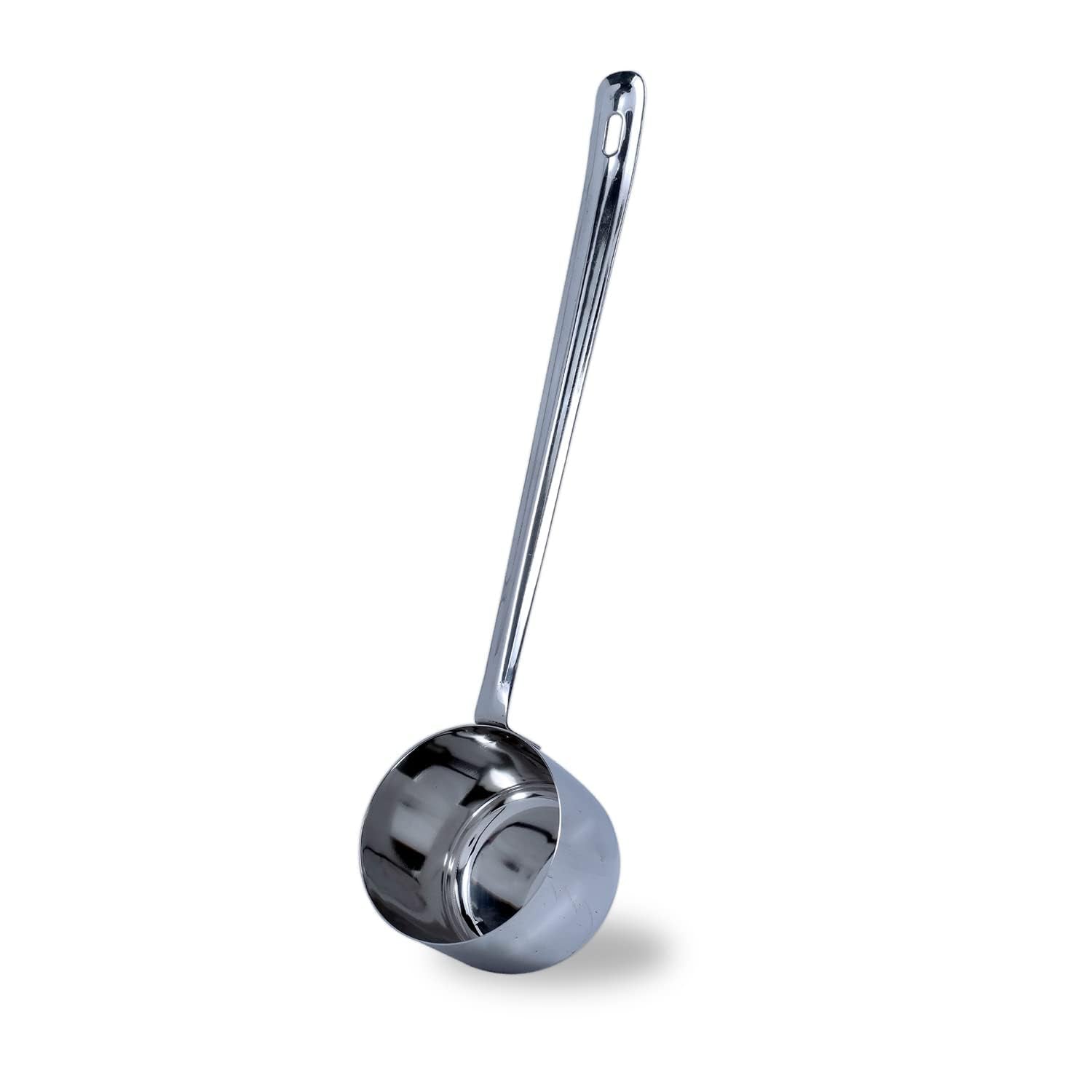 TreegoArt Stainless Steel Spoon Long Handle Ladle Doya/Loti Tea Pourer Loti Tea Pourer Canteen Server, Water Dispenser Ladle  1