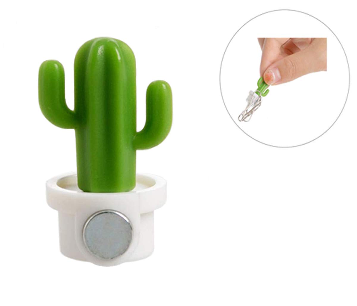 Tabenter Decorative Refrigerator Magnets, Perfect Fridge Magnets For House Office Personal Use (12Pcs Cactus)