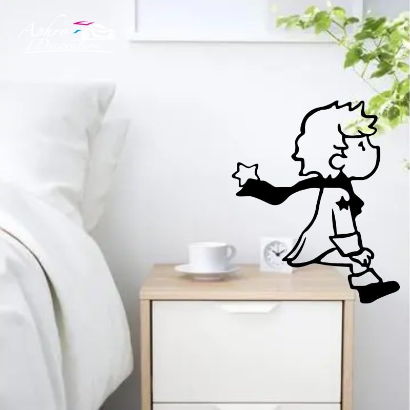 Gadgets Wrap Wall Decal Vinyl Sticker Little Boy Black For Office Home Wall Decoration