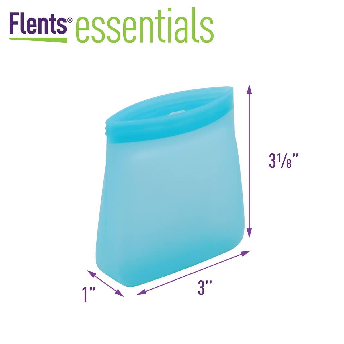 Flents Travel Silicone Bottles For Shampoo, Conditioner Or Lotion, Tsa Approved, Durable And Refillable, 12 Pack, 3 Fl Oz, Color