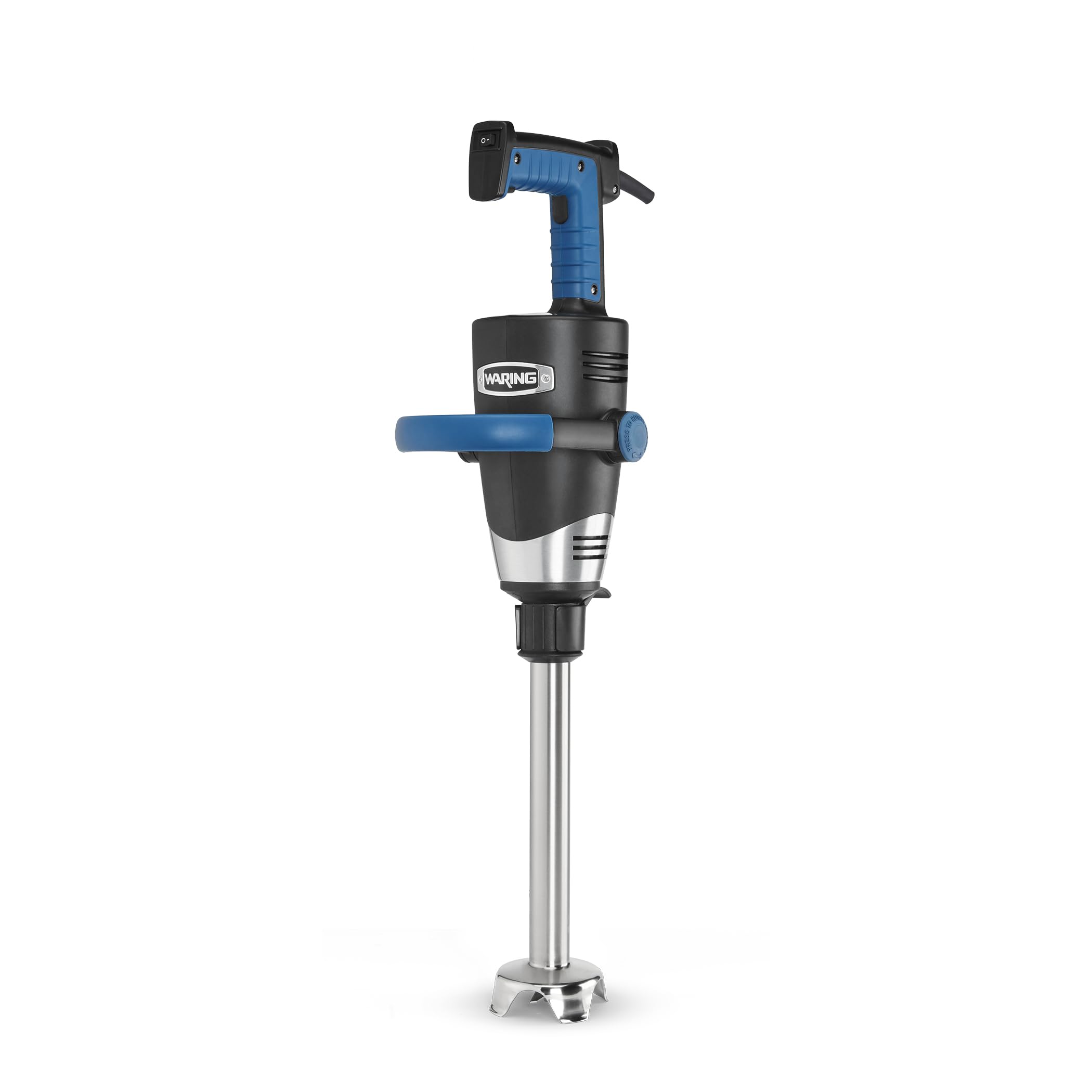 Waring Commercial EvolutionX Immersion Blender, 1.5 Horsepower Motor, 12 Stainless Steel Shaft, Variable Speed, 10-Gallon Capaci