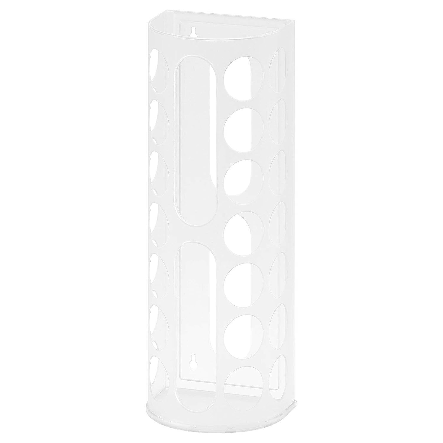 Digital Shoppy VARIERA Plastic Bag Dispenser, White, 45 cm