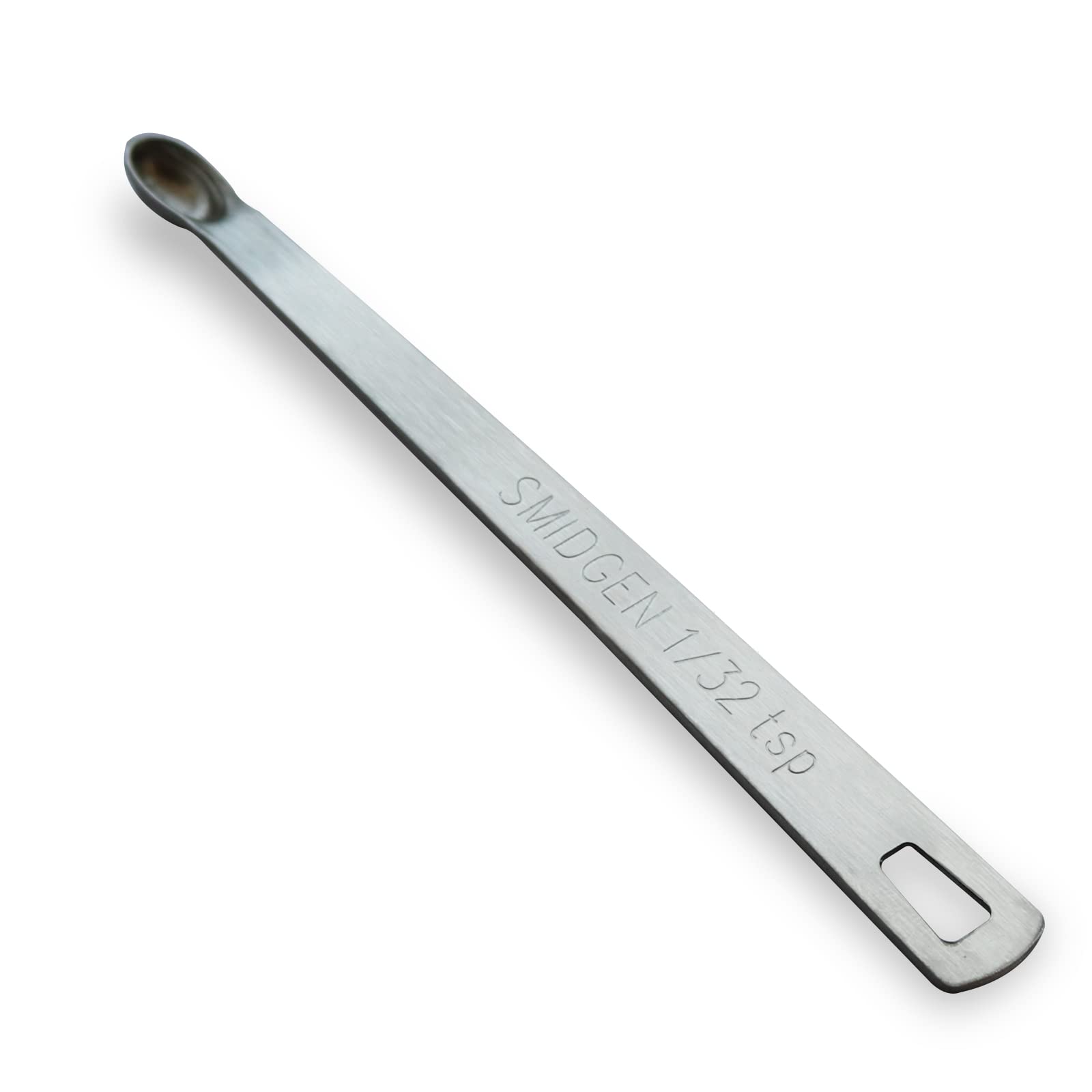 Beryler 1Pcs 1/32 Teaspoon(1/32Tsp, 0.165Ml, Smidgen) Single Tiny Measuring Spoon, Small Individual Stainless Steel Measure Spoo