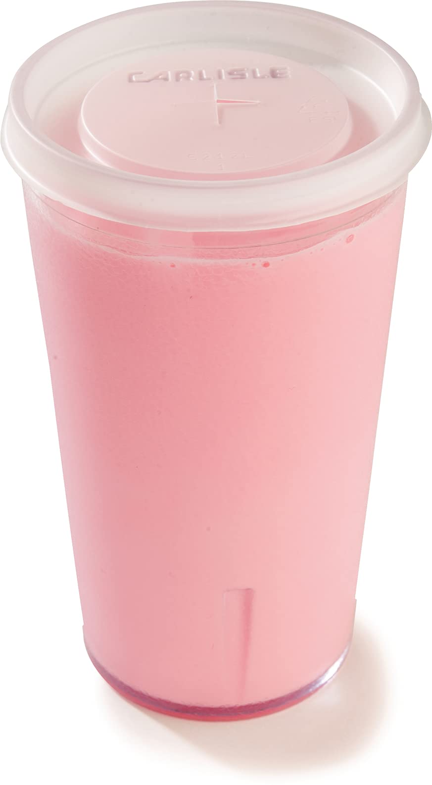 Carlisle Foodservice Products 5506L30 Polystyrene Tumbler Lid, For 9.5-Oz. Stackable Tumbler, 2.90'' Dia. X 19/64'' H, Transluce