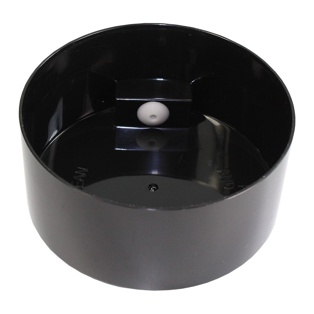 Tightpac America, Inc. - Tv4-Cbk Tightvac - 3 To 12 Oz Vacuum Sealed Storage Container, 1.3-Liter/1.1-Quart, Black Cap & Clear B