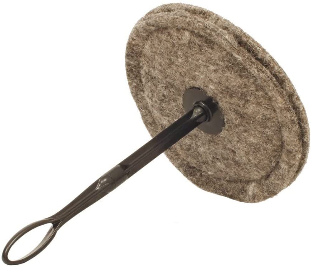 Flueblocker To Plug A 8'' Or 9'' Round Chimney Flue - Chimney Sheep Wool Wood Stove & Fireplace Draft Stopper Plug Excluder - Sa