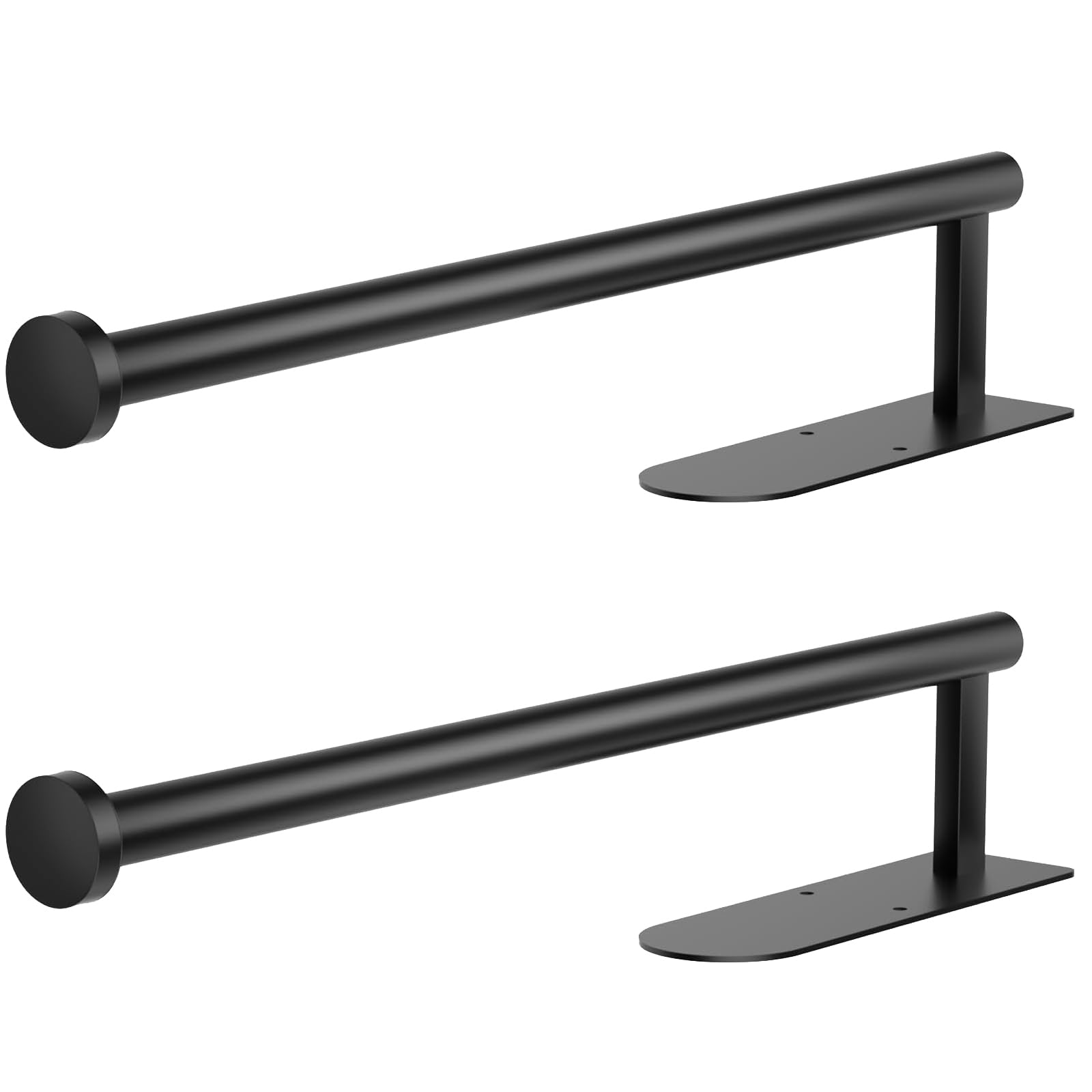 Paper Towel Holder, Self Adhesive or Screw Mounting, Paper Towel Holder Wall Mount, SUS304 Stainless Steel Under Cabinet for Kit