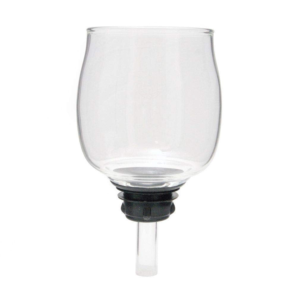 Yama Sy5-5 Cup 20 Oz Siphon Coffee Maker Replacement Top Beaker - Borosilicate Glass, Heat-Resistant, Dishwasher Safe