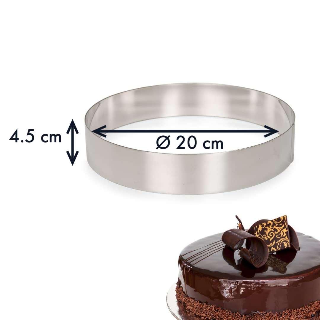 Patisse Round Tart Ring, 7-7/8-Inch