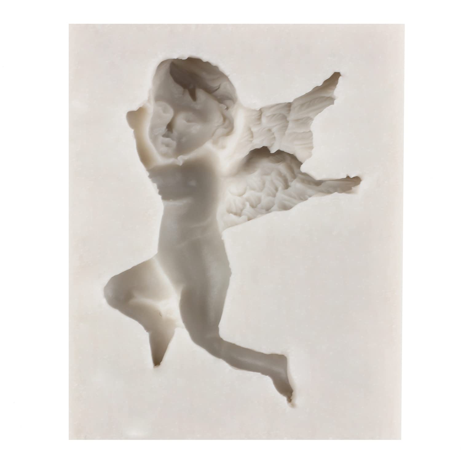 Mypracs Angel Baby Silicone Fondant Molds Cupid Candy Molds For Baby Shower Cake Decoration Cupcake Topper Chocolate Gum Paste P