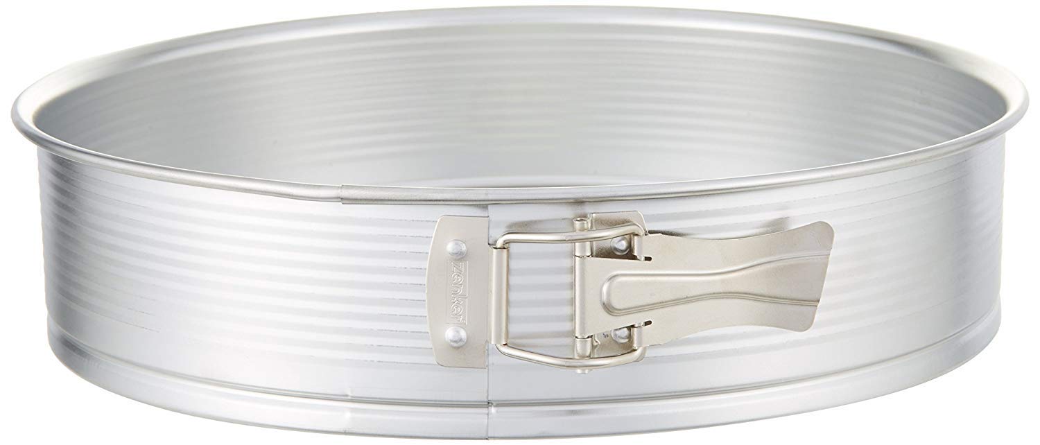 Zenker Tin Plated Steel Springform Pan, 7-Inch, Silver