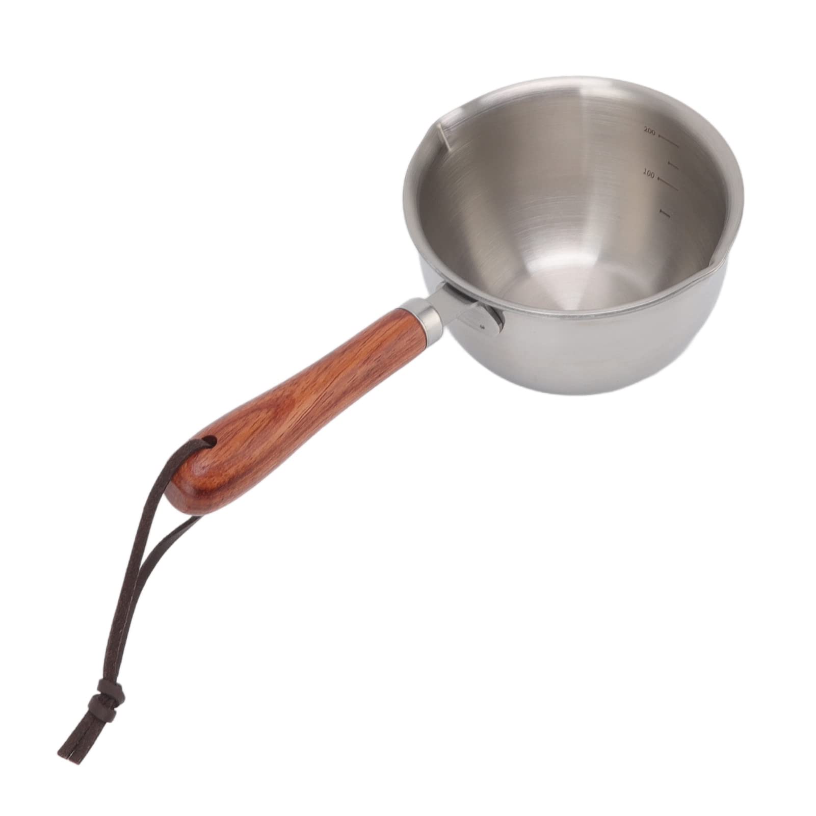 Butter Warmer, Mini Stainless Steel Butter Melting Pot With Dual Pour Spouts Nonstick Saucepan For Home Kitchen Use (L)