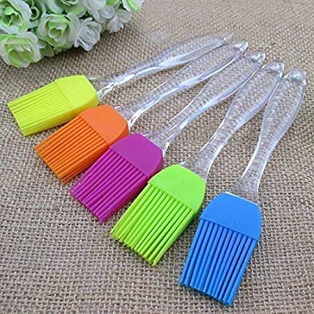 Vedant Santosh Kitchen Silicon Oil Basting Brush (Multicolour)  Pack Of 1