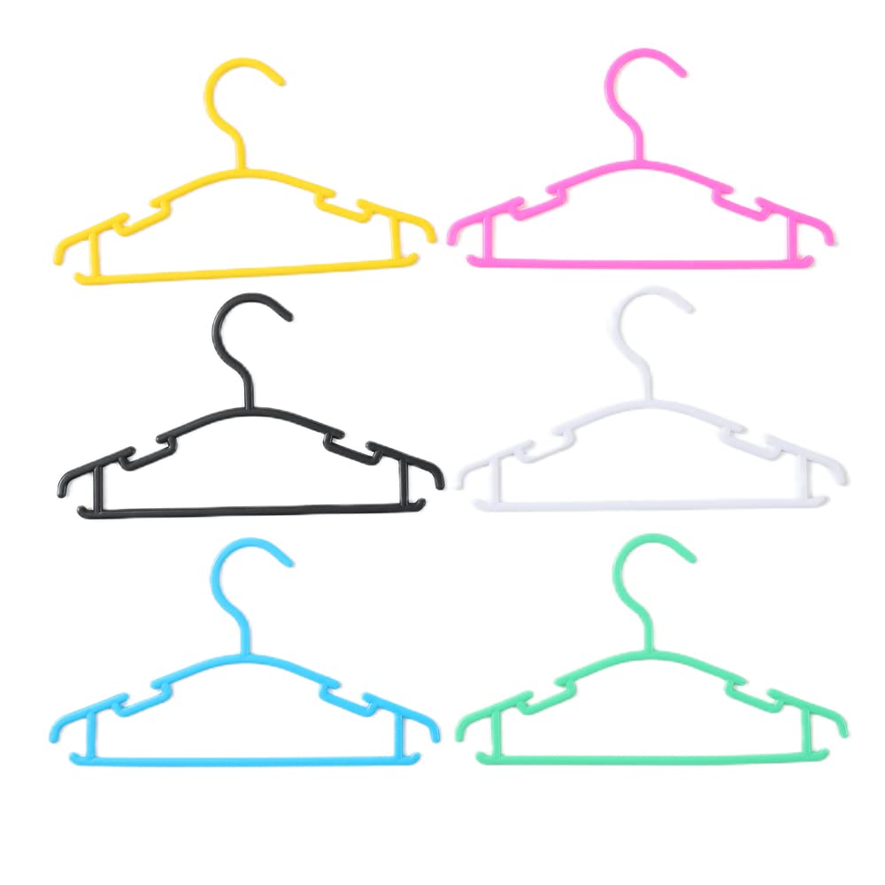 Baby Clothes Hangers,100 Pack White Kids Plastic Hangers For Closet,Toddler,Infant,Child,Newborn'S Coat Hangers Ideal For Laundr