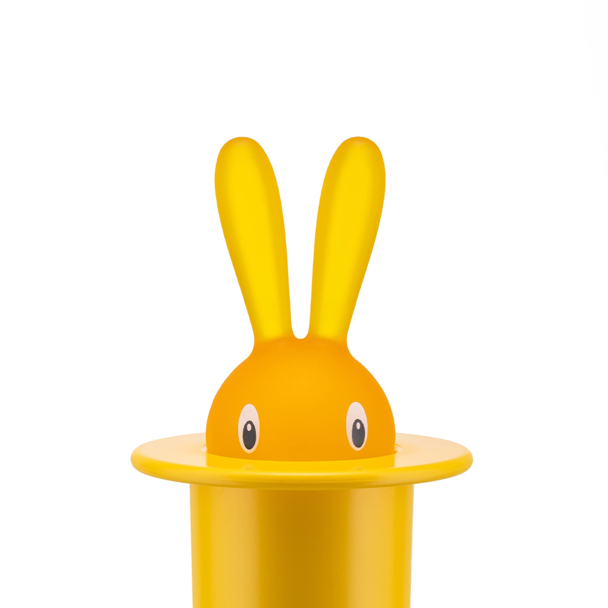 A di Alessi Magic Bunny Toothpick Holder  Yellow