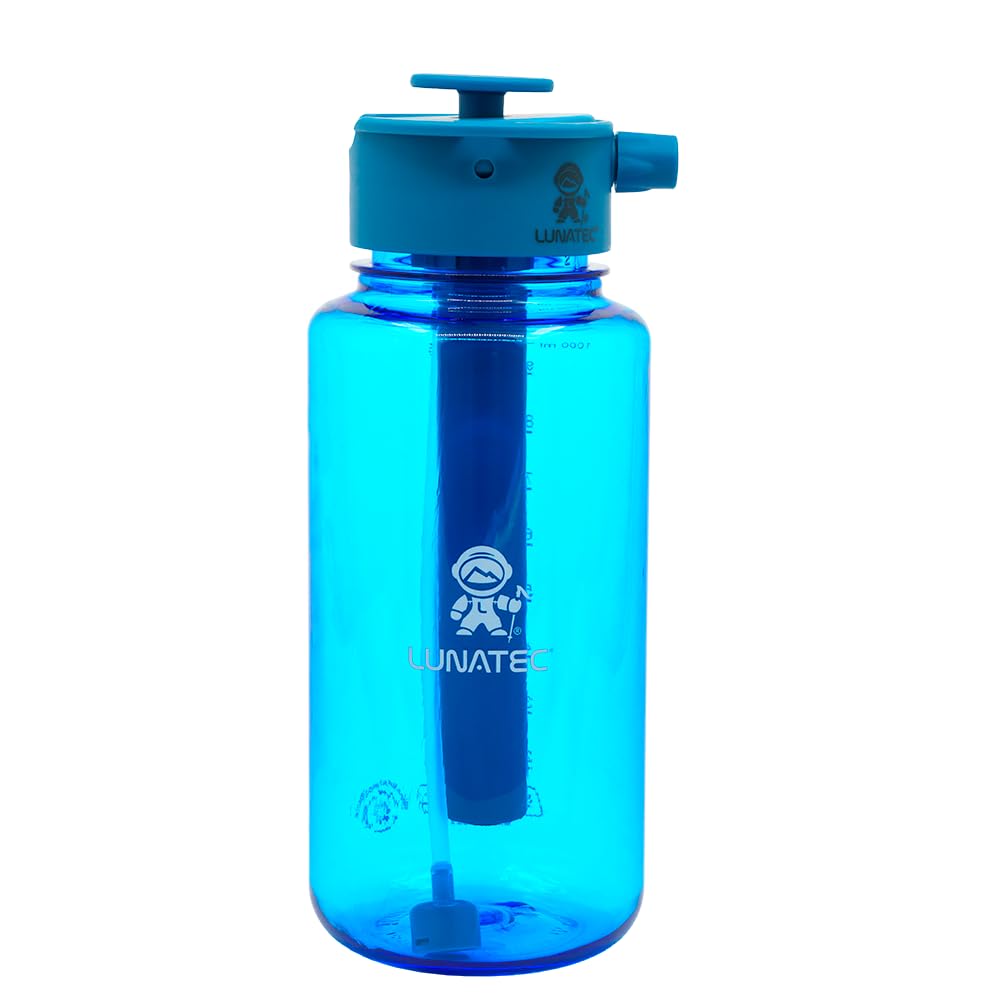 Lunatec Hydration Spray Water Bottle is a pressurized personal mister  camp shower and sport water bottle in one easy-to-use BPA free bottle.