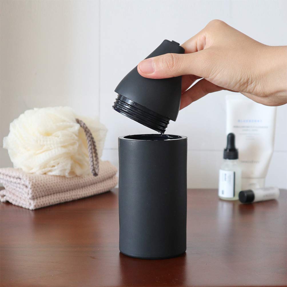 Silicone Refillable Bottle Squeeze Dispenser Empty Powder Container Dish Washing Hand Soap For Travel Home