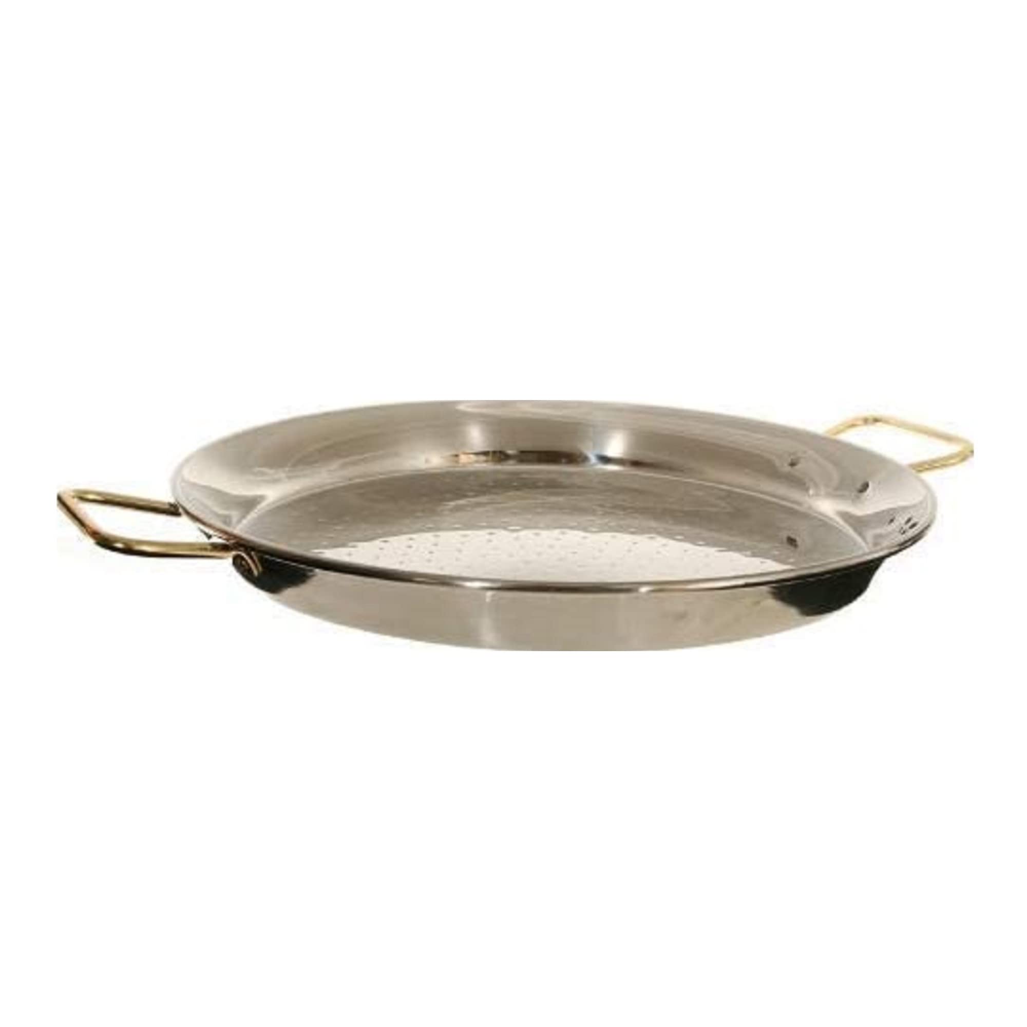Garcima 24-Inch Stainless Steel Paella Pan, 60Cm