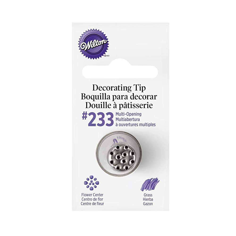 Wilton Fba_418-233 Cake Decorating Tip, Multi Opening, Silver